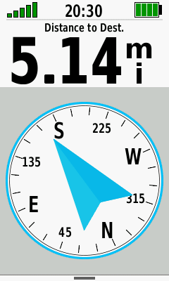 Activity Mode App Compass 01