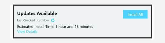 Update available in Garmin Express
