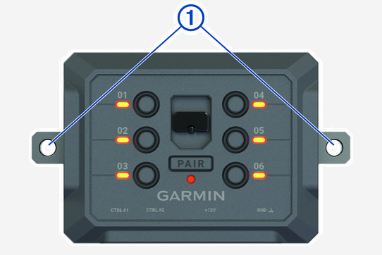 Device mounting locations with a callout