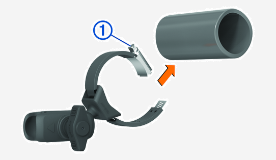 Roll bar mount assembly with a callout
